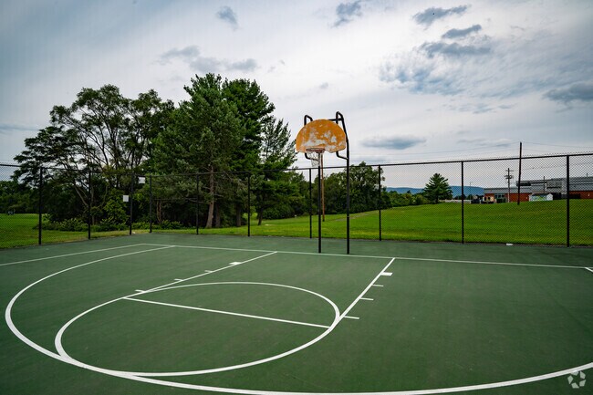 Wilson Middle School students can often be seen shooting some hoops with classmates and friends.