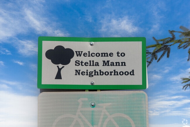 Stella Mann borders Kolb Road in Tucson, Arizona.