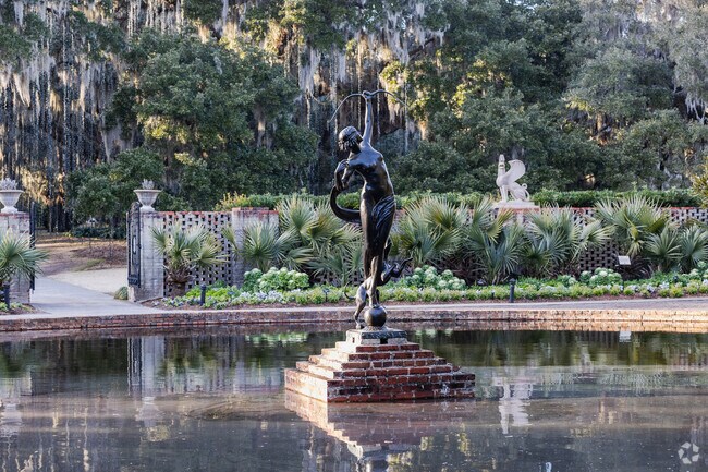 Brookgreen Gardens in Murrells Inlet has amazing American sculptures in hidden gardens.