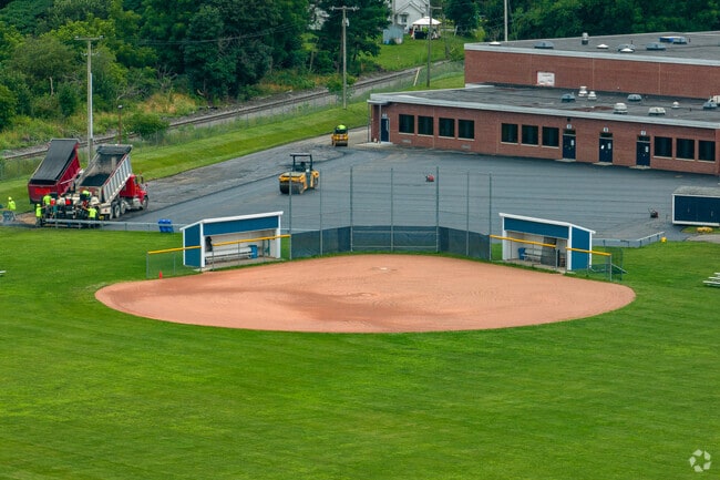 Homer Junior High School also has a softball field.