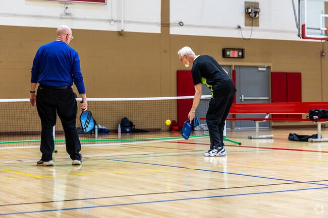 Pickleball is a popular activity at Morganton's Collett Street Recreation Center.