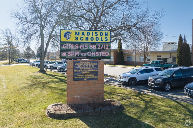 Madison Middle School Sign