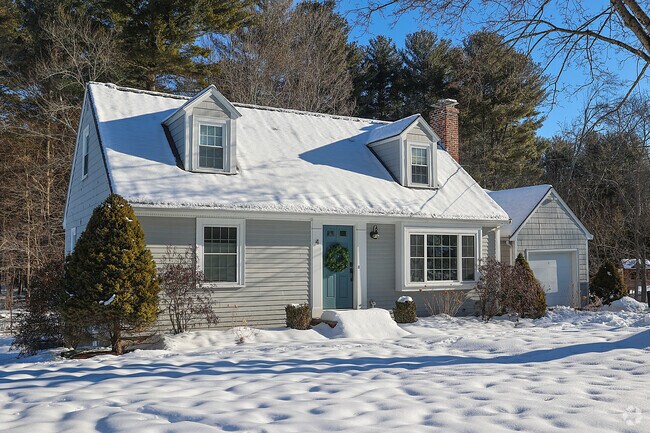 Cape Cod-style homes bring charm to the expansive lots in Lynnfield.