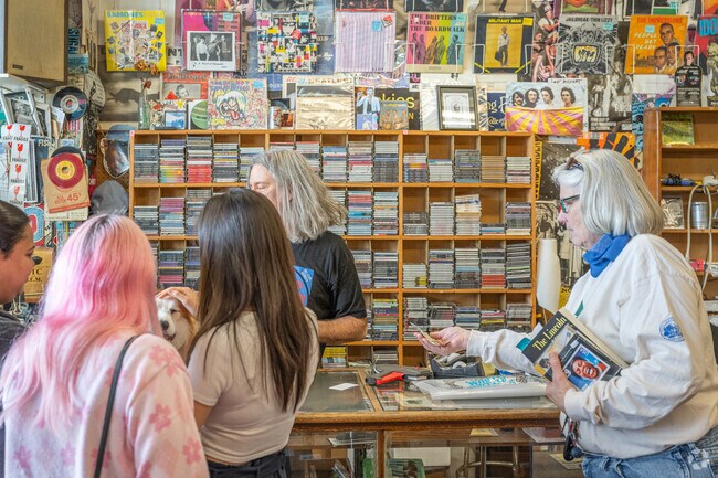 Lots of unique records can be found at Wuxtry Records in Clairmont Heights.
