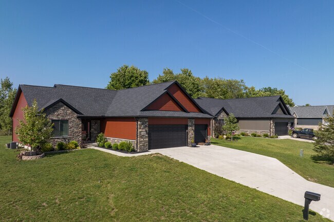 Newer craftsman-style homes are springing up all around Davison.