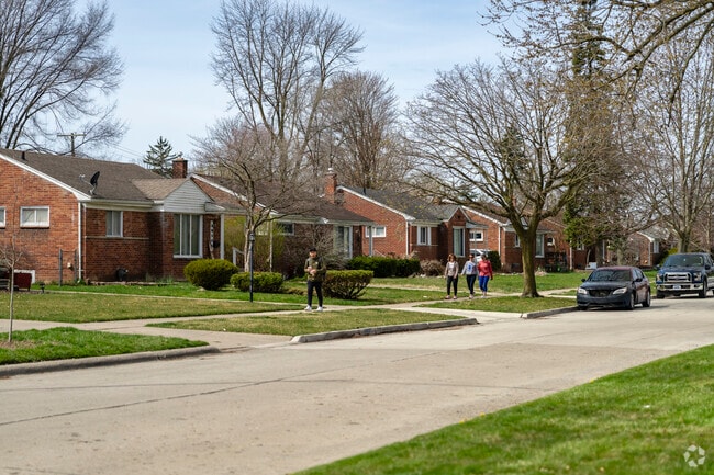 Homes neatly line the streets of Livonia.