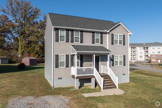 New homes can be found throughout the Swanson neighborhood.