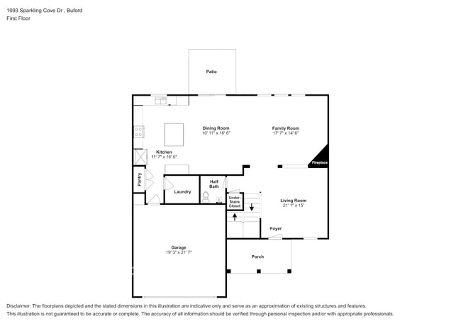 1093 Sparkling Cove Dr, Buford, GA 30518 - photo 2