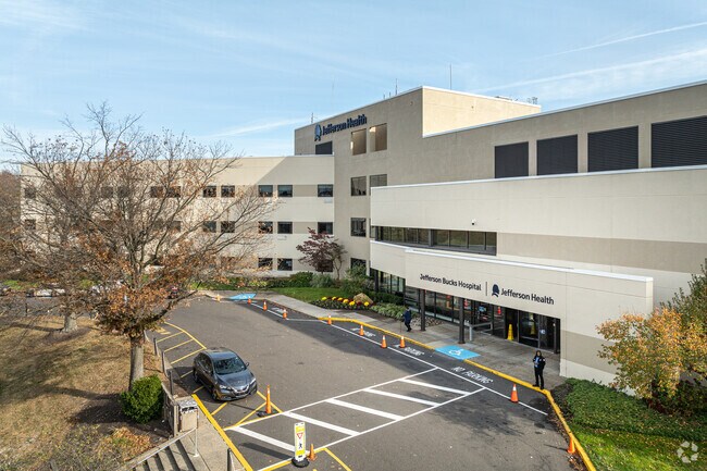 Jefferson Bucks Hospital is the major healthcare center for Forsythia Gate residents.