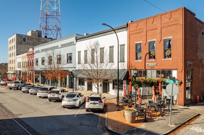 Old Decatur is home to Simp McGhee's cajun restaurant.