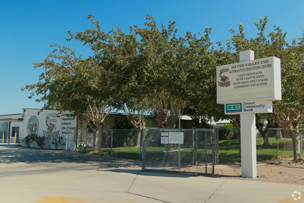 Calico Continuation High School provides education in the neighborhood of 
San Bernardino County