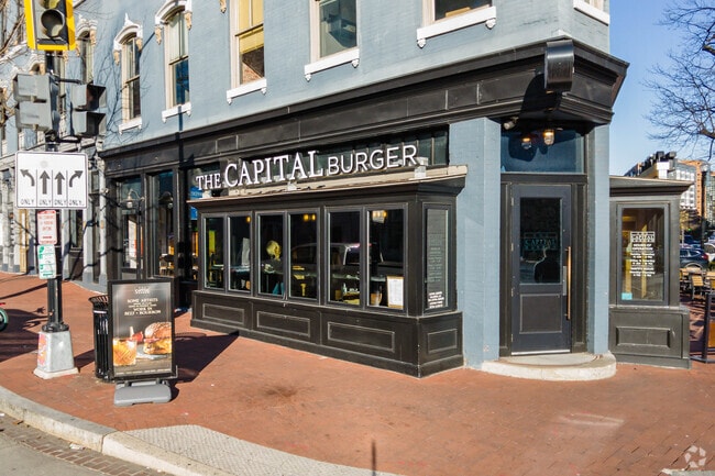 Residents & visitors of Truxton Circle love the ambiance and great service at The Capital Burger