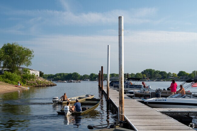 Logan Northside residents can access a number of neighborhood stops via boat on the Black River.