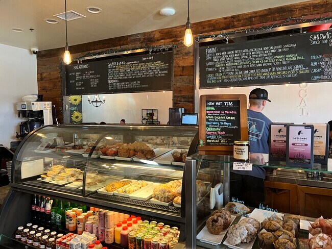 Nutmeg Bakery for those who like a delicious morning boost with some coffee in Sabre Springs.