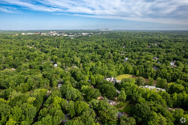 The Mountainbrook neighborhood is located just south of SouthPark in Charlotte.