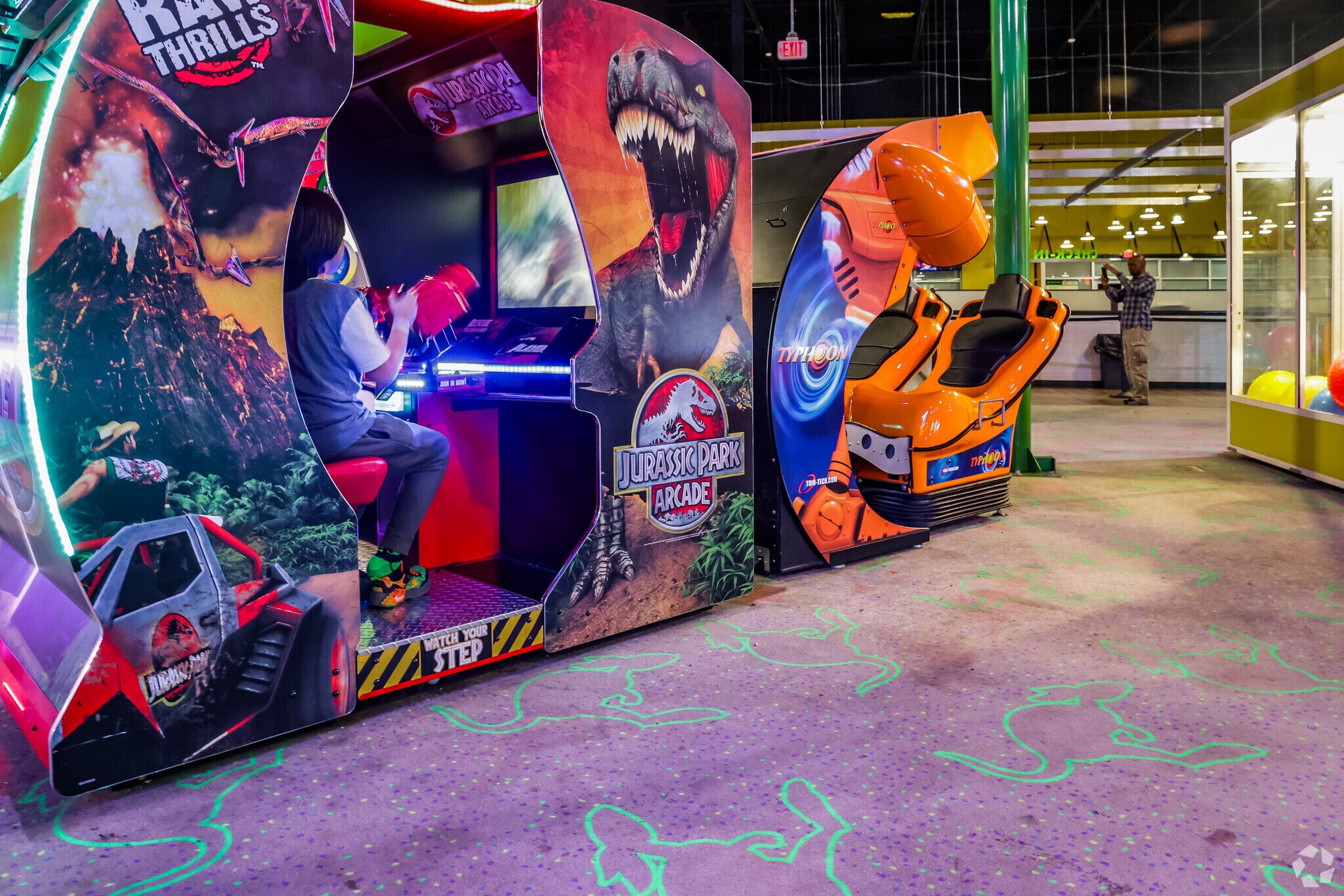 Kids enjoy playing their favorite games at Launch Trampoline Park.