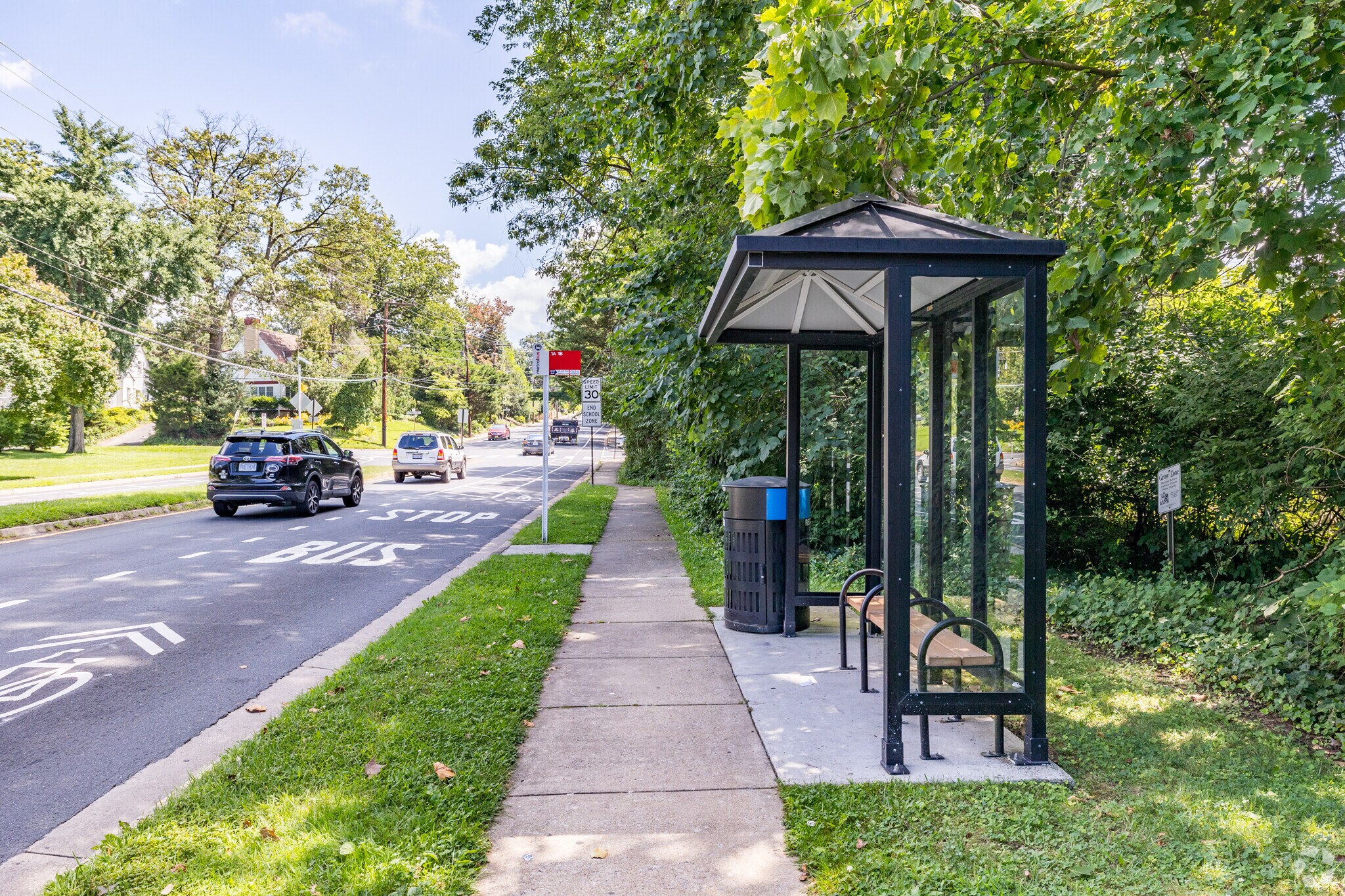Discover convenient public transportation in the heart of Bluemont.