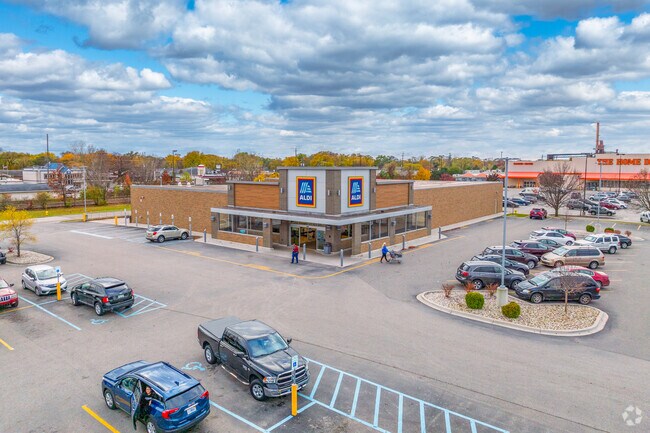 Aldi is located minutes from Glenside and offers a large selection of discounted grocery items.