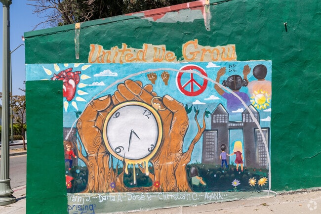 The Castlemont Murals are a series of vibrant and expressive street artworks.