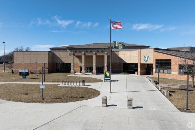 Flat Rock High School offers students an excellent education and a modern campus.