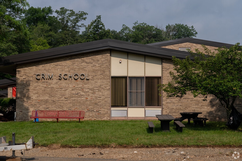 Crim Elementary School is educating students in Martinsville.