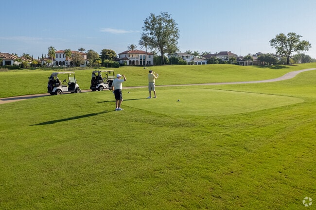 Talis Park Golf Course is meticulously groomed for its member's enjoyment.