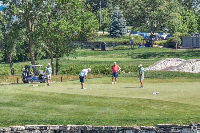 Residents of Grand Haven enjoy playing golf at Mistwood Golf Club.