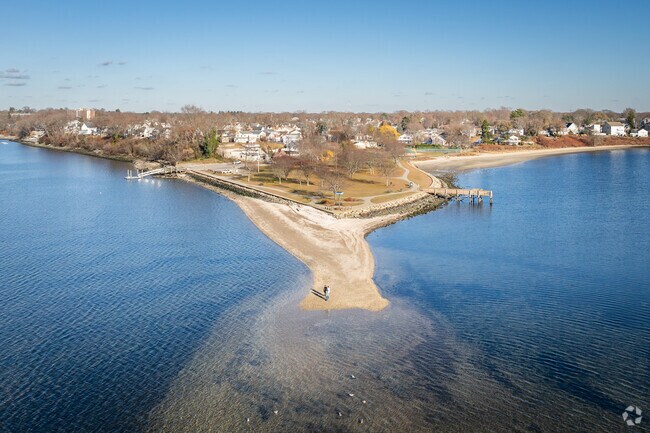 Enjoy the peaceful bay views at Sabin Point Park, just a short walk from Bay Spring.