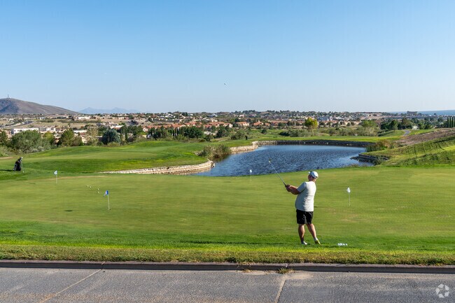 At the center of Sonoma Ranch lies the 18-hole Sonoma Ranch Golf Course.