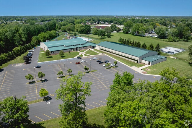 The Fremont Community Recreation Complex features a pool and rock-climbing wall.