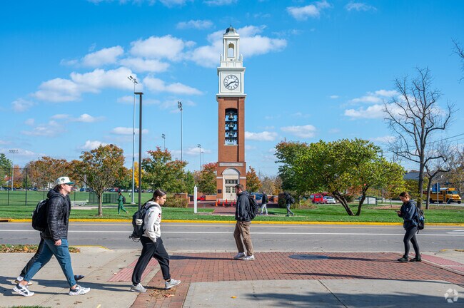 Miami University students get to hear the 50 bells of the Pulley Bell Tower throughout the day.