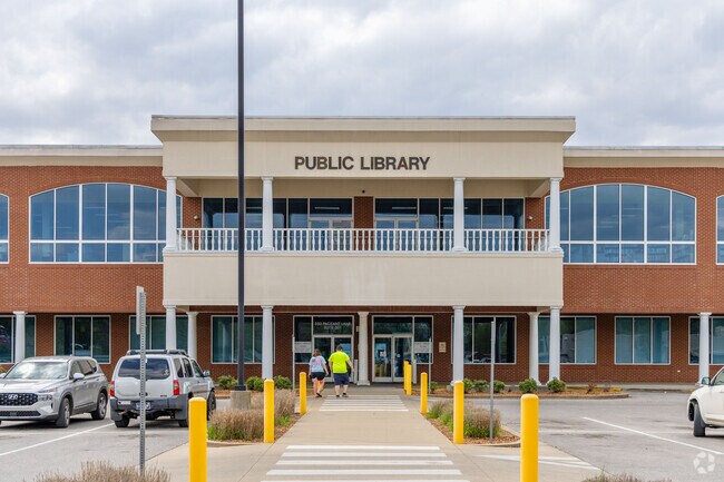 Clarksville has only one central public library residents can check books out.