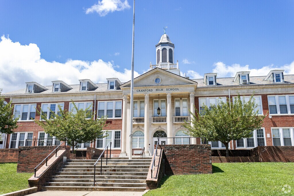 Cranford High School is housed in a historical building.