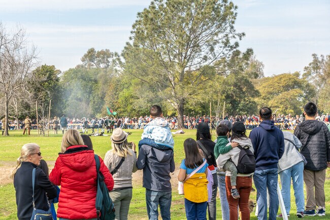 The American Revolution comes to life in Huntington Beach Central Park.