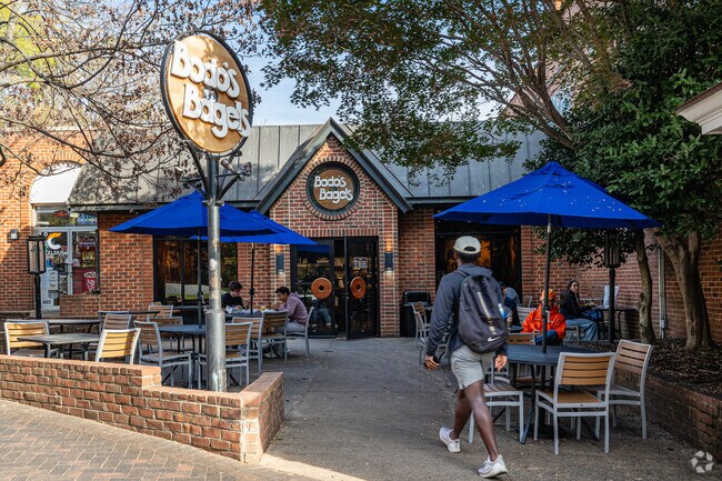 Charlottesville's Bodo's Bagels is a a resident favorite to meet for breakfast. .