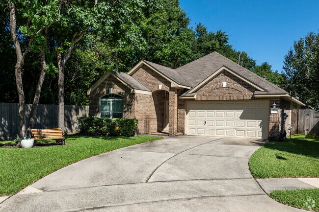 Quaint one story newly built brick homes can be found in Old Town Spring.