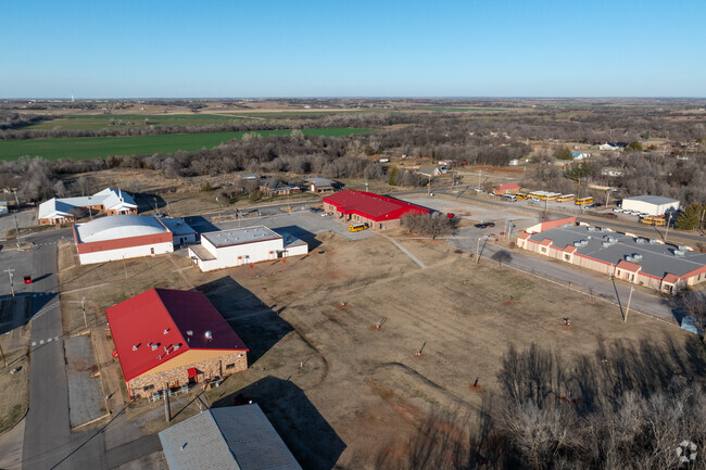 Ninnekah Middle School is in a rural part of Oklahoma.