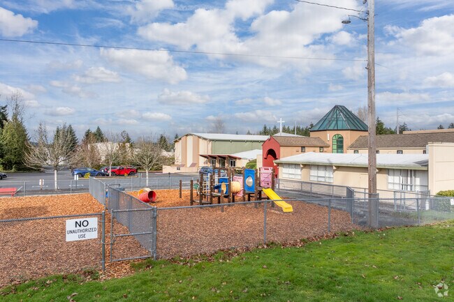 Cedar Park Christian International playground.
