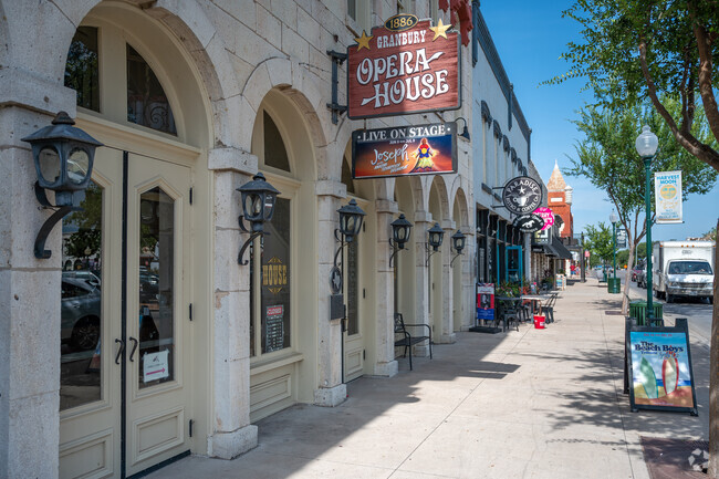 Locals can watch a broadway style musical at The Granbury Opera House.