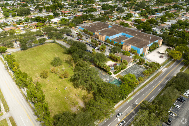 Aerial View of Orange Brook Elementary School
