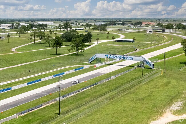 Sebring is home to the Sebring international Raceway home of the 12 Hours of Sebring race.
