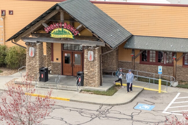 The Smokey Bones restaurant in Taunton draws many people from the nearby Berkley Bridge/Lower Berkley neighborhood.