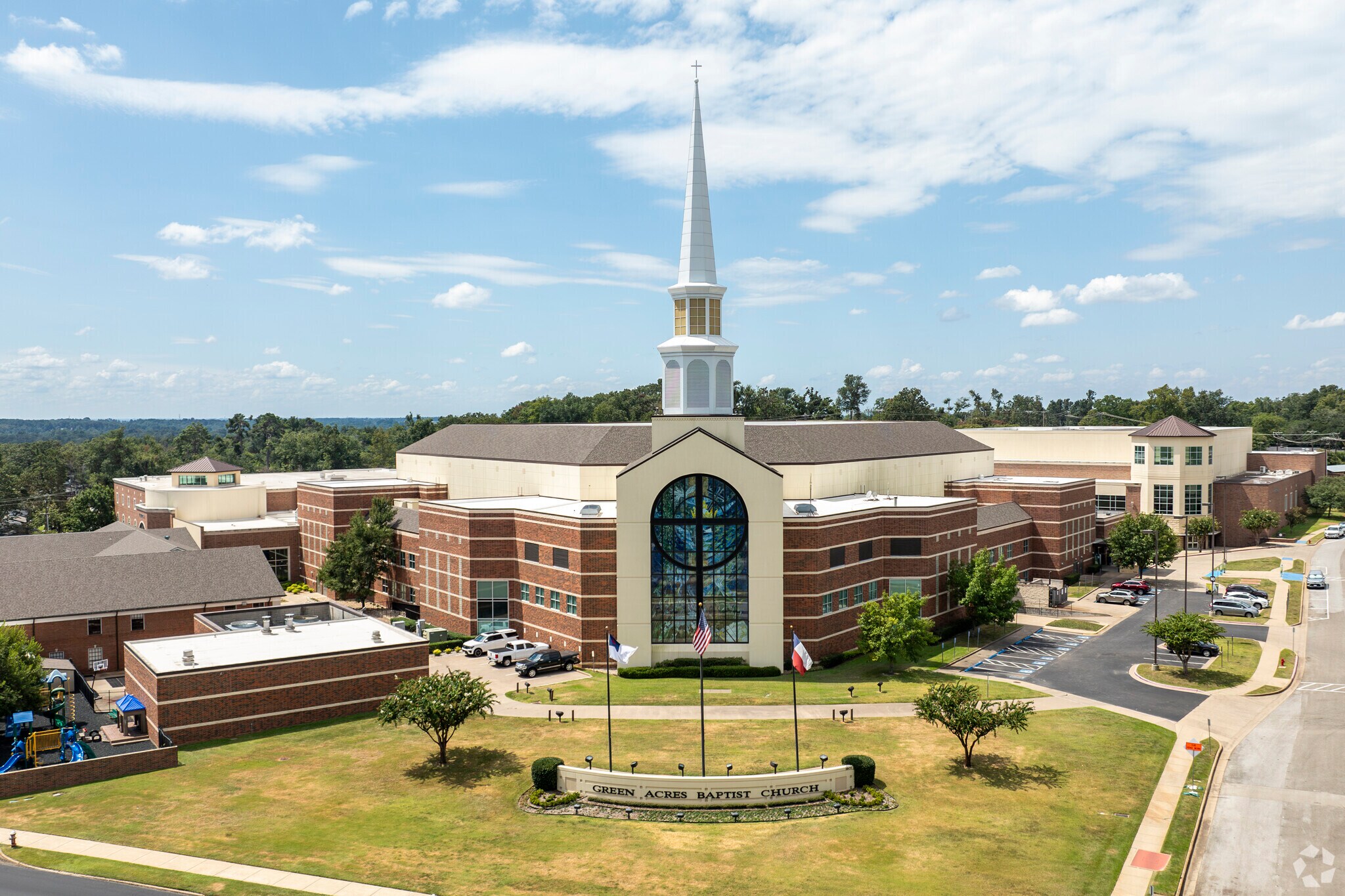 Green Acres Baptist Church is a prominent house of worship located in Green Acres.