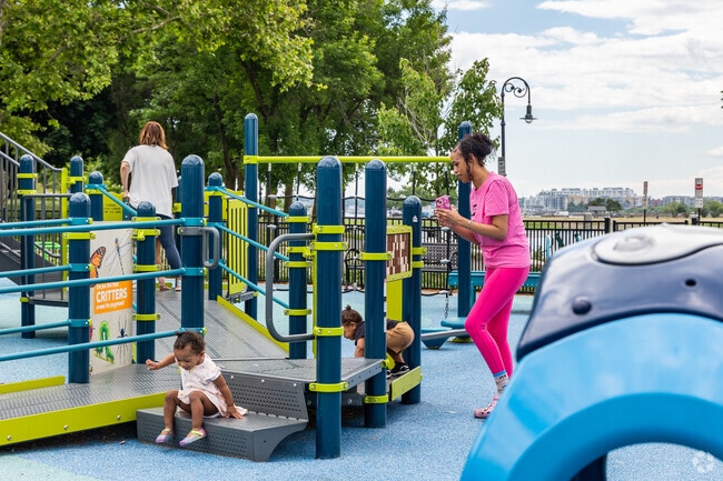 McConnell Park features a playground and open fields in Savin Hill.
