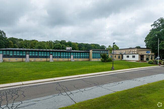 Coventry students in grades three through five attend George Hersey Robertson School.