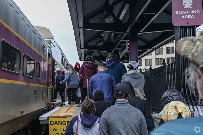 residents can catch the Lowell line into other surrounding cities.