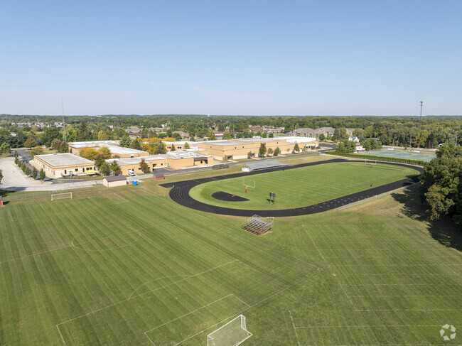 Students can easily walk or bike to Goshen Jr. High School.