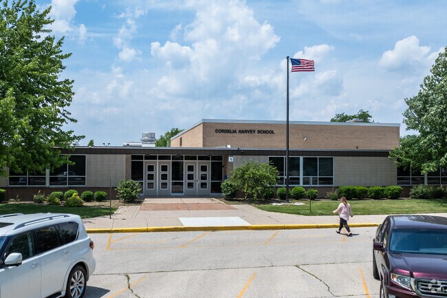 Harvey Elementary School has 269 enrolled students.