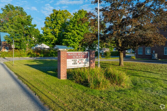 Maple Avenue School in Claremont has 299 students in grades K-5 according to Niche.com.