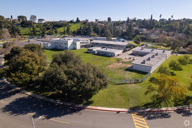 Monterey Highlands Elementary teaches kindergarten and features a STEM curriculum.